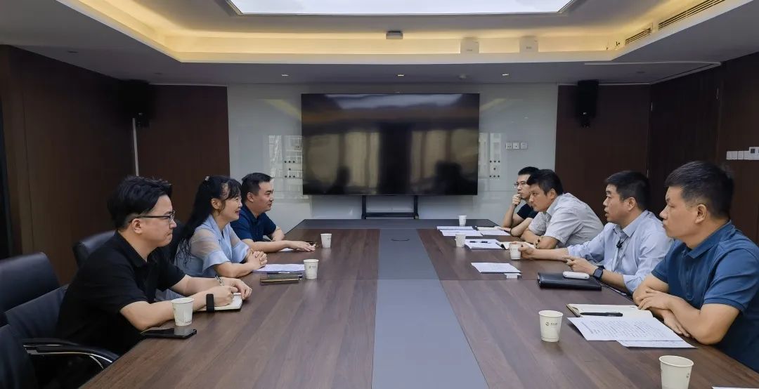 公司與經(jīng)開渭北發(fā)展集團、渭北建設(shè)集團座談交流